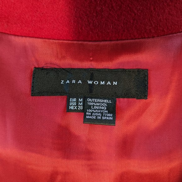 Zara Wool Coat - Picture 3 of 3